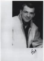 Don Woody American Rockabilly Drummer Giant Hand Signed Photo