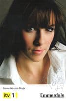 Donna Windsor Dingle Verity Emmerdale Hand Signed Cast Photo