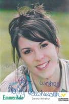 Donna Windsor in Emmerdale Farm Signed Cast Card Photo