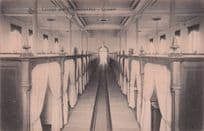 Dormitry Dortoir College Des PP Josephites Louvain Belgium Postcard