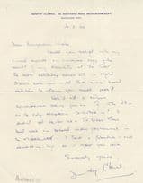 Dorothy Clewes Jackanory Book Kent Author Official Hand Signed Letter Autograph