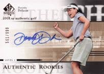 Dorothy Delasin Authentic Rookies 2005 Golf SP Hand Signed Autograph Card
