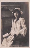 Dorothy Frostick Edwardian Actress Reading Book Old Rare Postcard