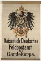Dortmund German Military Gardekorps Post Office Sign FDC Postcard