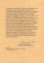 Douglas Hurd CBE Lord Hurd Of Westwell Hand Signed Autograph