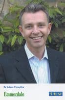 Dr Adam Forsythe Emmerdale Cast Card Photo