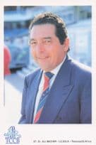 Dr Ali Bacher Transvaal South Africa TCCB Classic Cricket Photo Postcard