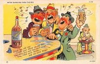 Drinking Comic Postcards