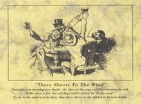 Drunk Sail Three Sheets To The Wind Postcard