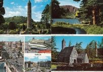 Dublin Airport County Wicklow 4x Irish Postcard s