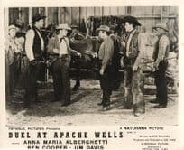 Duel At Apache Wells Jim Davis Ben Cooper Western Film Vintage 10x8 Photo
