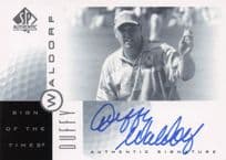 Duffy Waldorf Sign Of The Times Hand Signed 2001 SP Golf Autograph Card