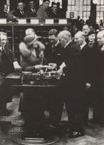 Duke & Duchess Of York Opening Mount Pleasant Sorting Office Postcard