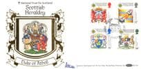 Duke Of Atholl Scottish Scotland Heraldry 1987 Hand Signed FDC