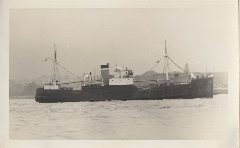 Hoisting a cargo of lumber from a ship at Dundalk Marine Terminal; a