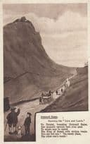 Dunmail Raise The Lion & Lamb Perhaps Pub Antique Cumbria Comic Postcard