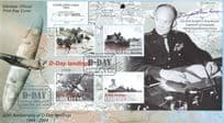 Dwight Eisenhower Gibraltar WW2 Rare Hand Signed FDC