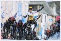 Dylan Groenewegen Dutch Cyclist 2016 Tour De Yorkshire Giant Hand Signed Photo