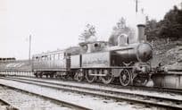 Earl Roberts Military Railway Train at Bordon Hampshire Old Postcard
