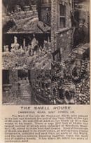 East Cowes Shell House Cambridge Road Old Real Photo Postcard
