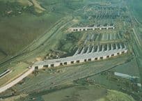 East View Of Folkestone Terminal Channel Euro Tunnel Kent Postcard