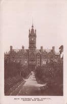 Eccles Old Road Hope Hospital Entrance Lancashire RPC Old Postcard