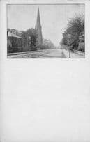 Eccles Old Road Lancashire Antique Postcard