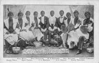Eclipse Minstrels Harwich Antique Entertainers 1908 Postcard
