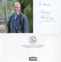 Ed Dunlop Horse Race Racing Large Hand Signed Photo