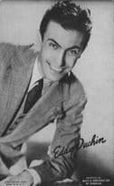 Eddie Duchin Jazz Big Band Leader Antique Printed Signed Postcard