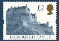Edinburgh Castle Scottish Duke Of York RMPQ Stamp Scotland Postcard