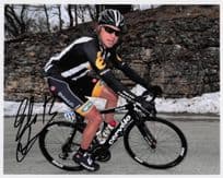 Edvald Hagen Norway Cyclist Race Cycling 10x8 Hand Signed Photo