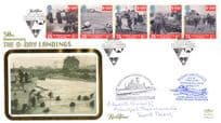 Edward Gueritz D-Day Landings WW2 BBC Hand Signed FDC