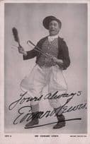 Edward Lewis Bristol Edwardian Comedian Theatre Old Hand Signed Photo