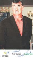 Edward Peel as Tony Cairns Emmerdale Hand Signed Cast Photo