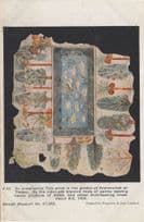 Egyptian Fish Pond Antique Fishes Mural 1500 BC Postcard