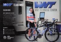 Eileen Roe Womens UCI Team WNT Cycling Hand Signed Card Photo