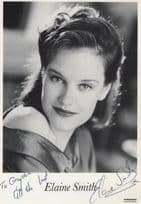 Elaine Smith Neighbours Hand Signed Vintage Letter Photo Message