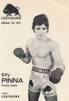 Elfy Efisio Pinna Italian Boxer Boxing Vintage Publicity Card Photo
