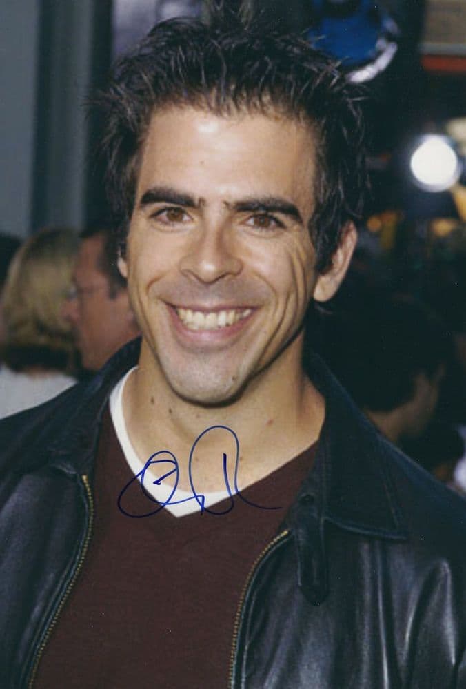 Eric Roth Hostel Eli Roth Horror Film Hostel Hostel Giant 12x8 Hand Signed Photo