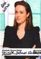Elisabeth Dermot Walsh BBC Doctors RARE Hand Signed Cast Card Photo