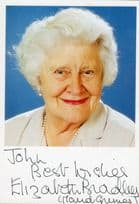 Elizabeth Bradley Coronation Street Hand Signed Cast Card Photo