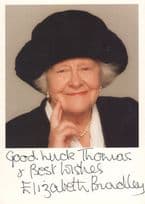 Elizabeth Bradley Coronation Street Hand Signed Cast CardPhoto