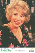 Elizabeth Estensen as Diane Blackstock RARE Emmerdale Hand Signed Photo