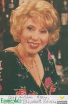 Elizabeth Estensen Diane Sugden Emmerdale Farm Hand Signed Photo Cast Card