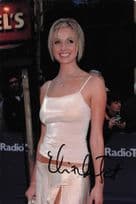 Elize Du Toit Hollyoaks Radio Times BBC Catwalk 10x8 Hand Signed Photo