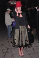 Elize Du Toit Izzy Davies Hollyoaks at Liverpool 10x8 Hand Signed Photo