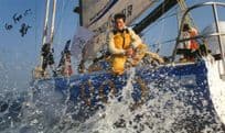 Ellen MacArthur Yacht Race Reuters Southampton 12x8 Hand Signed Press Photo