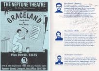 Elvis Presley A Comedy Musical Graceland Hand Signed Theatre Programme