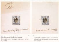 Emil Fuchs One Penny Stamp Design Emil Fuchs Royal Mail Postcard